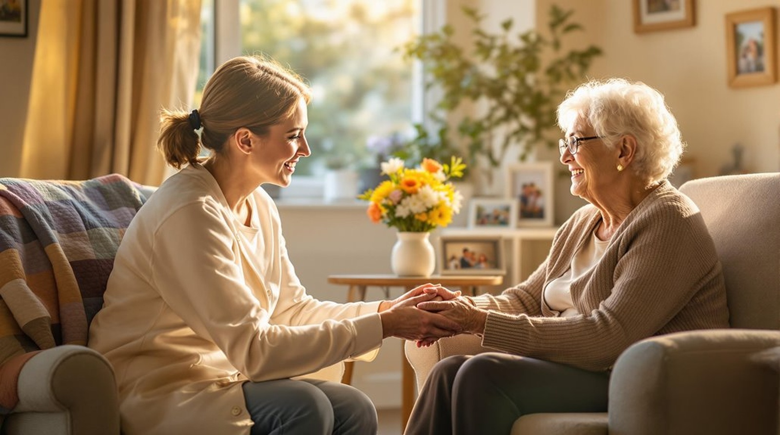 private-home-care-senior-woman-and-caregiver-smiling
