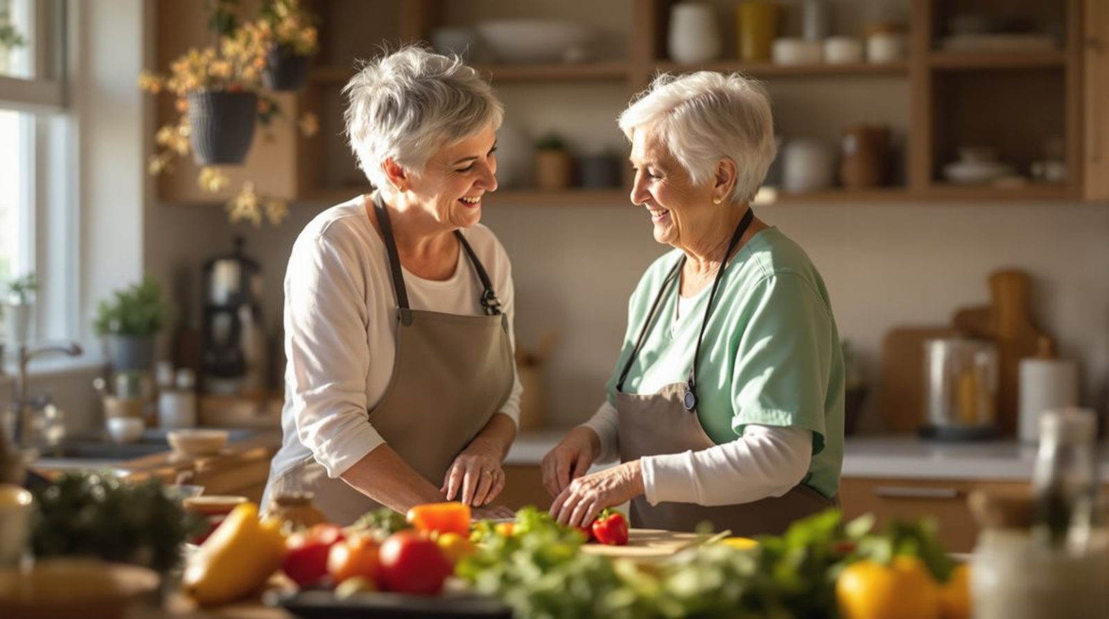 cooking together with friends prescare | GPS: 49.836694, -97.123659