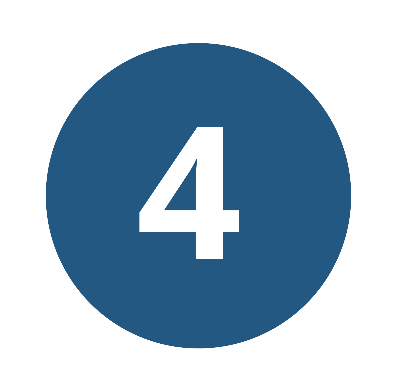 Number-4 graphic